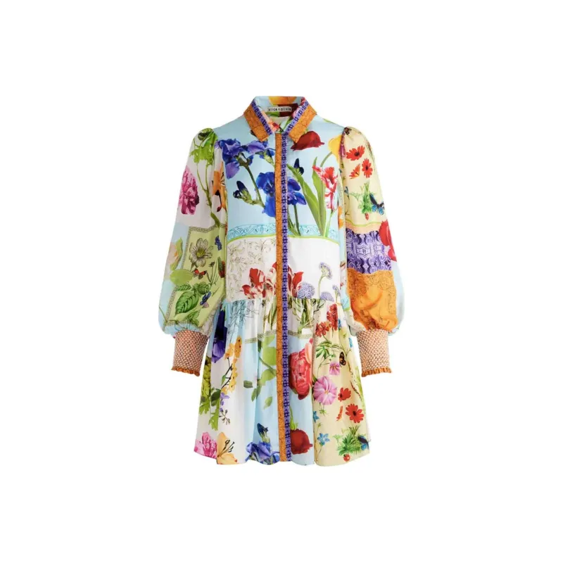 ALICE+OLIVIA Long-Sleeved Dresses Women's Multicolor-0