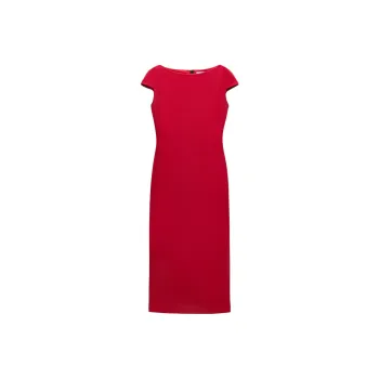 ZARA ZW Series Short Sleeved Dress Women's Red