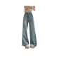 Light Blue Ankle-Length