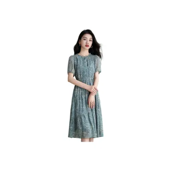 Mylan Short Sleeved Dresses Women's Blue
