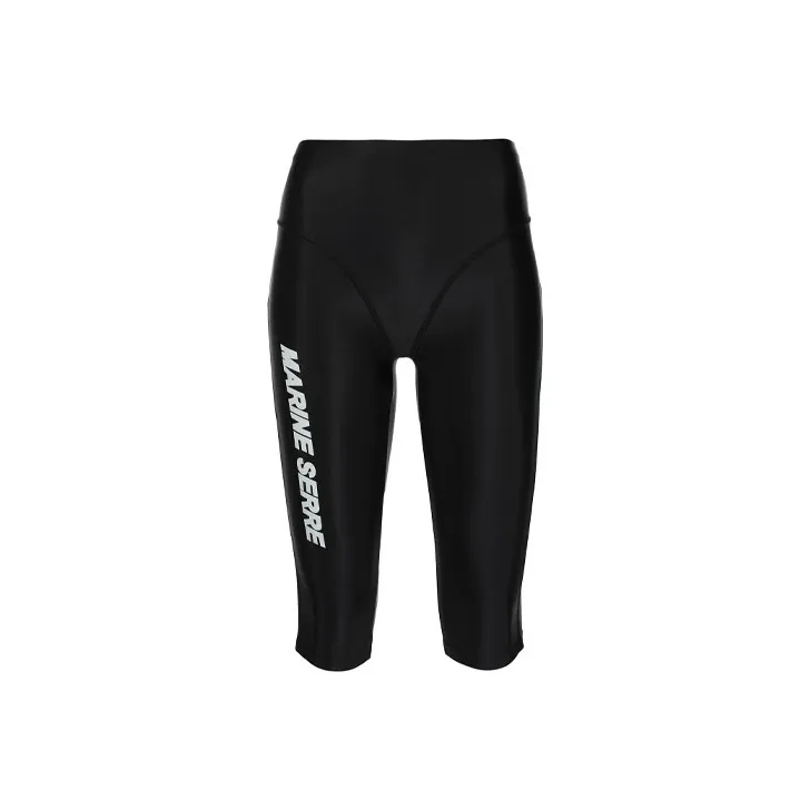 Marine Serre Casual Shorts Women's Black-0