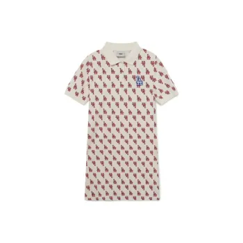 MLB Short Sleeved Dresses Women's Cream