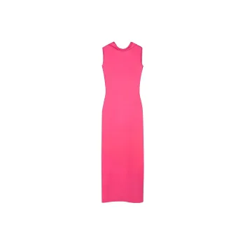 VERSACE Cowl Back Sleeveless Maxi Dress