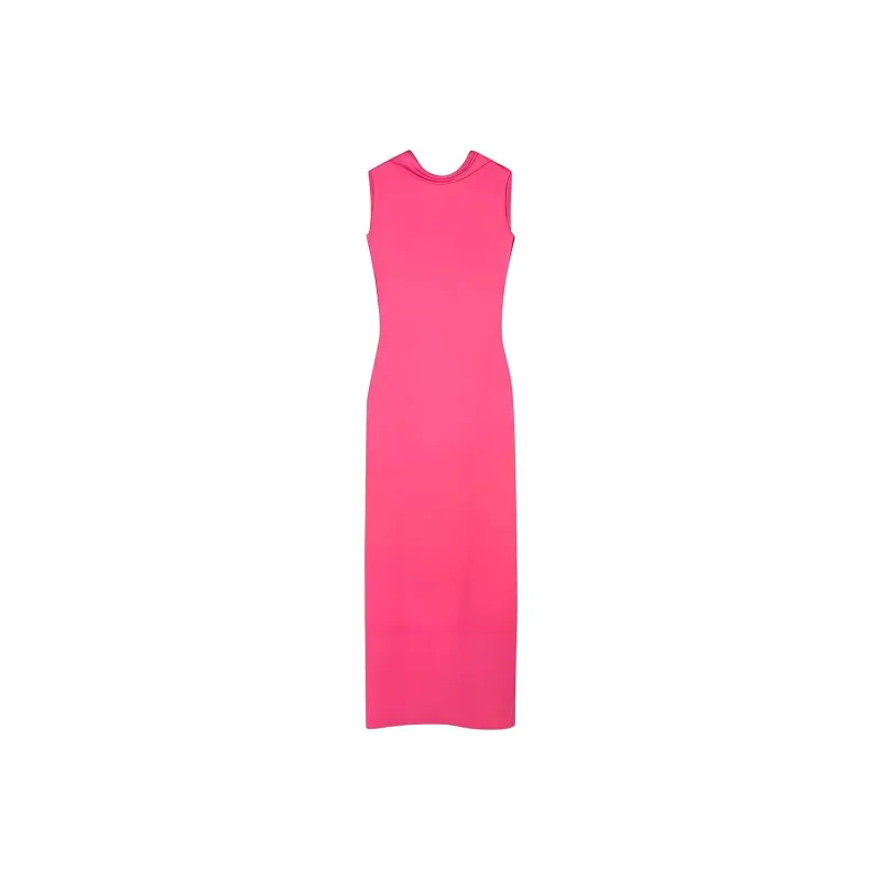 VERSACE Cowl-Back Sleeveless Maxi Dress-0