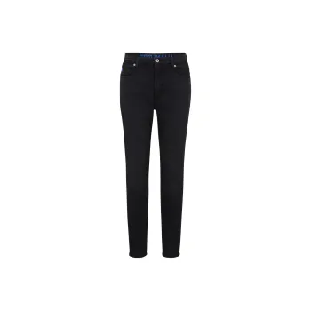 HUGO BOSS Skinny-Fit Jeans In Black Stretch Denim Jeans Women's Black