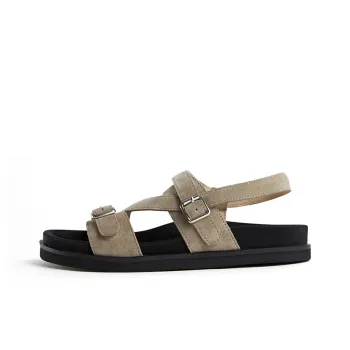 Marie Claire Beach Sandals Women's Basil Khaki
