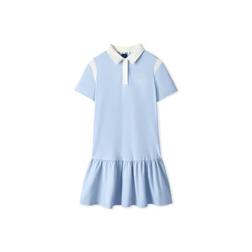 Skechers Sports Life Collection Short Sleeved Dresses Women's Xenon Blue