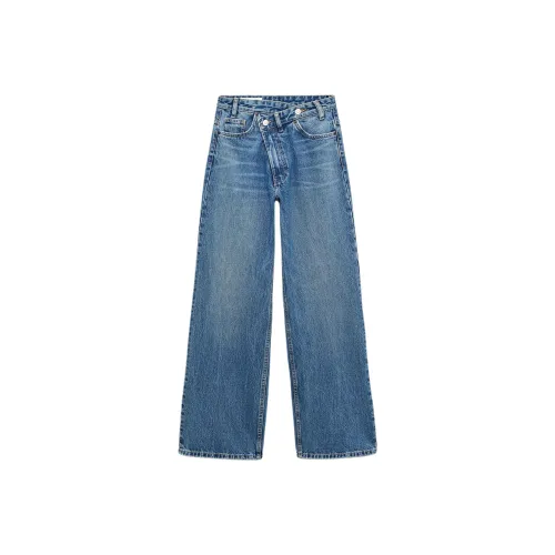 ZARA Trf Jeans Women's Blue