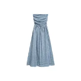 Blue White Plaid
