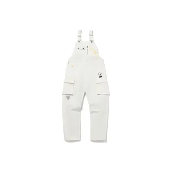 X girl X LINING Sports Fashion Collection Overalls Women's White
