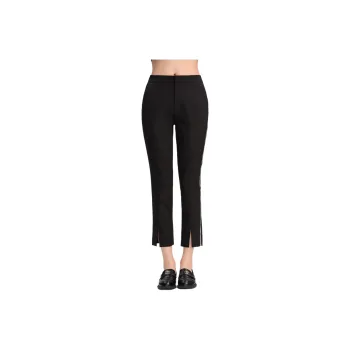 Blood Glitter Casual Pants Women's Black
