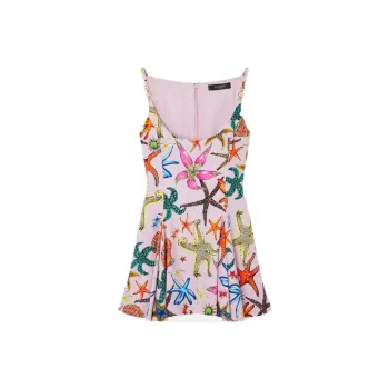 VERSACE VERSACE Sleeveless Dress Women's Pink
