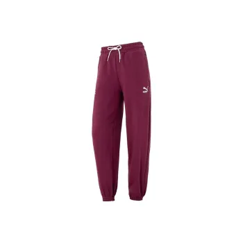 PUMA Knitted Sweatpants Women's Red