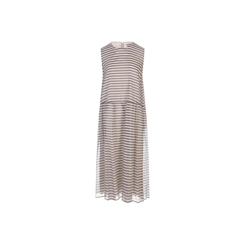 'S MAX MARA Sleeveless Dress Women's Brown