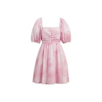 COACH SS24 Short Sleeved Dress Women's Pink