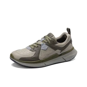 Ecco Low Top Casual Shoes Men's Army Green