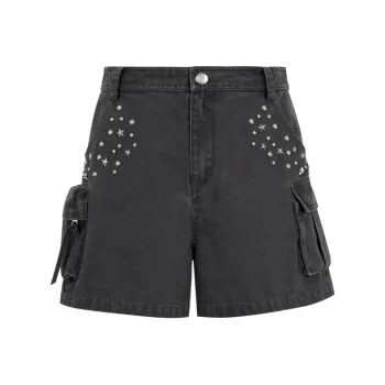 Three Quarters Casual Pants Women's Dark Gray