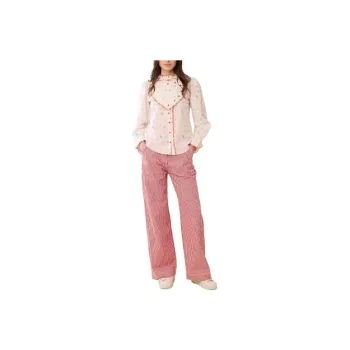 MANOUSH Jeans Women's Rose Red