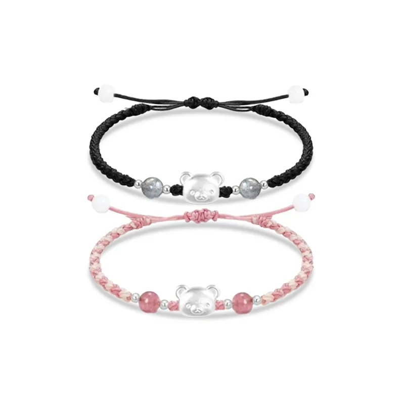 Kim Ka Fook Sterling Silver Bracelets Unisex-29