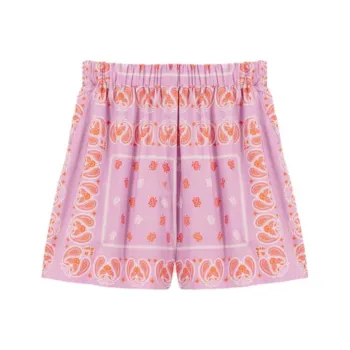 Maje Capsule Casual Shorts Women's Light Purple
