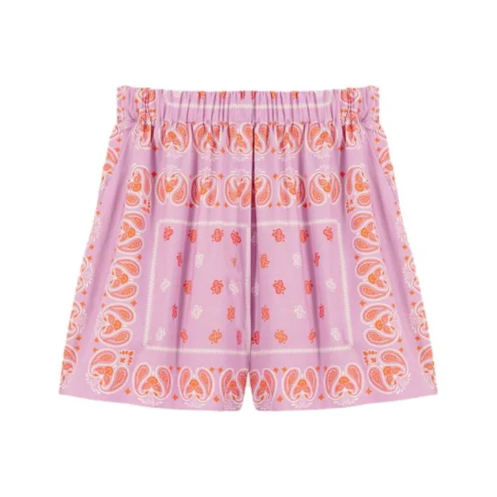 Maje Capsule Casual Shorts Women's Light Purple-0