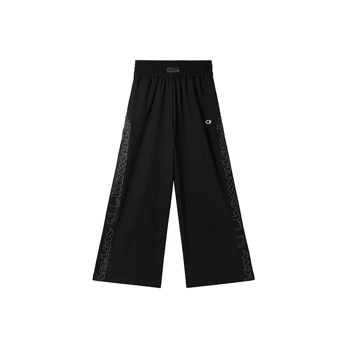 Champion SS25 Casual Pants Europe Version Women's Black-0