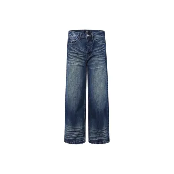 YUZHAOLIN Jeans Unisex Blue