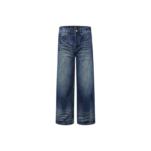 YUZHAOLIN Jeans Unisex Blue