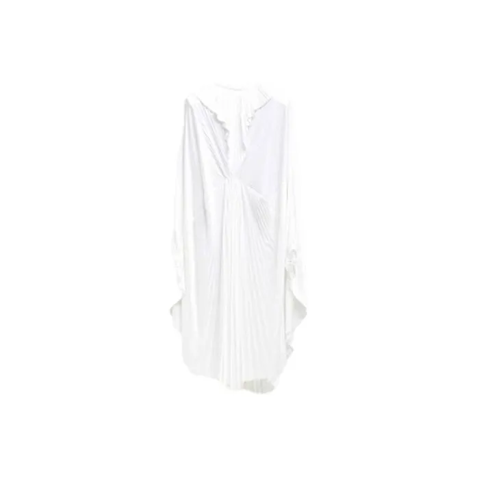 Vetements Long-Sleeved Dresses Women's White-0