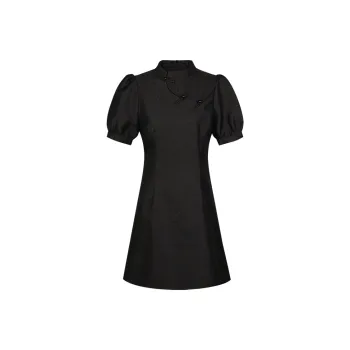 THE SEA LIFE Short Sleeved Dress Women's Black