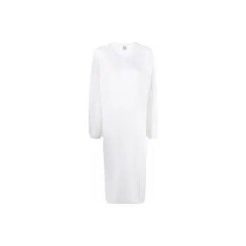 TOTEME Long-Sleeved Dresses Women's White