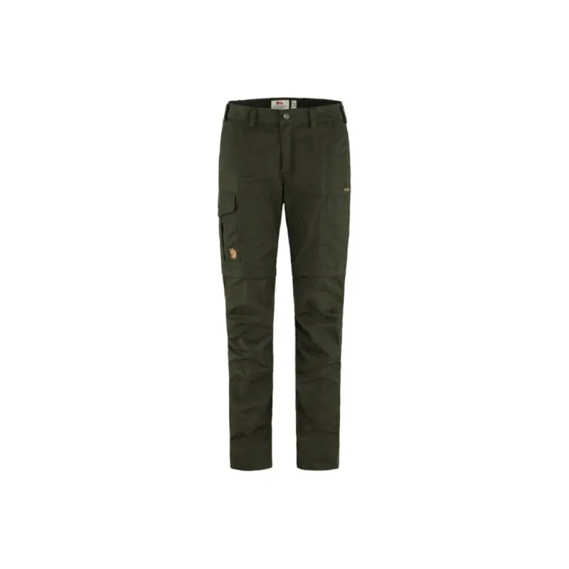 Fjallraven Casual Pants Women's Dark Forest Green-0