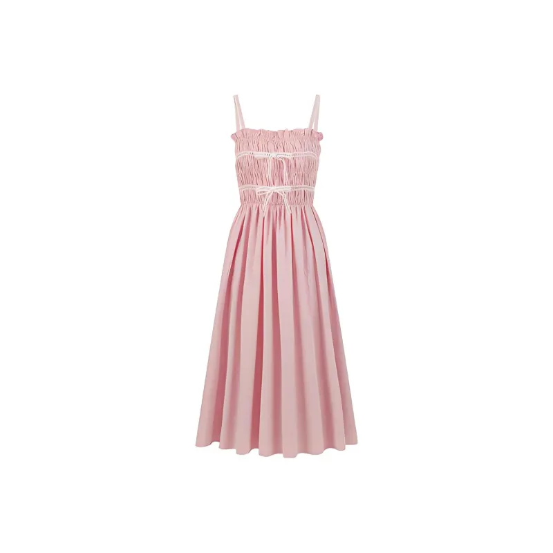 Girly Fancy Club Slip Dresses Women's Pink-0