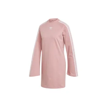 Adidas Originals Long Sleeved Dresses Women's Pink