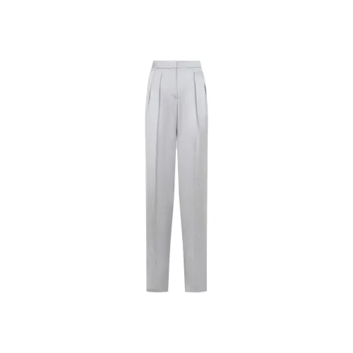 GIORGIO ARMANI Double sided Silk satin Two pleat Trousers