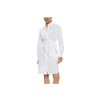 ARMANI EXCHANGEAE Long Sleeved Dress Women's White