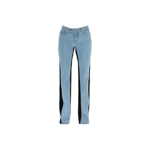 Mugler Bi color Straight leg Jeans