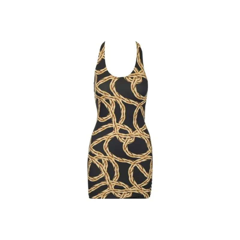 Vetements Sleeveless Dresses Women's Black-0