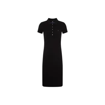 Tommy Hilfiger Short Sleeved Dress Women's Classic Black