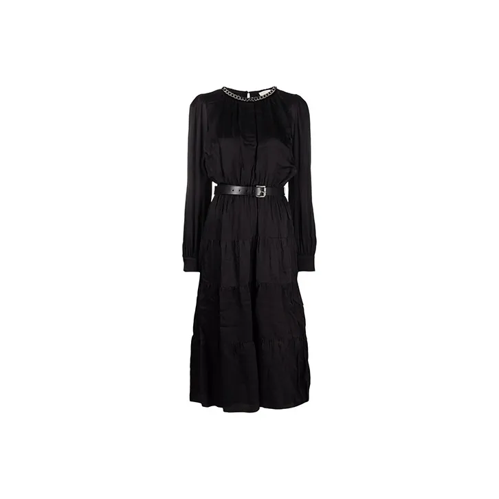 MICHAEL KORS Long-Sleeved Dresses Women's Black-0