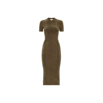 FENDI X Skims Velvet Knit Midi Dress Illinois