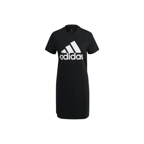 Adidas Essential Short Sleeved Dresses Women's Black