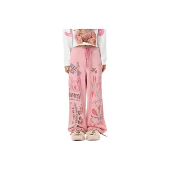 LALABOBO Casual Pants Women's Pink