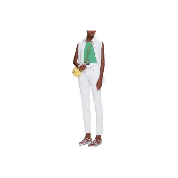 CHANEL Jeans Women's White