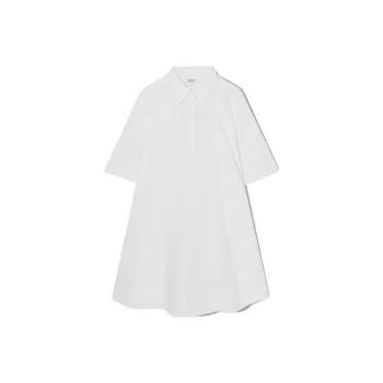 COS Short Sleeved Dresses Women's White