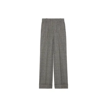 GUCCI Prince Of Wales Checked Cropped Pants
