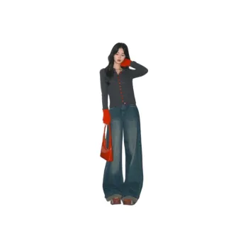 FOREVER 21 Knitwear Women's Gray & Red Knitwear