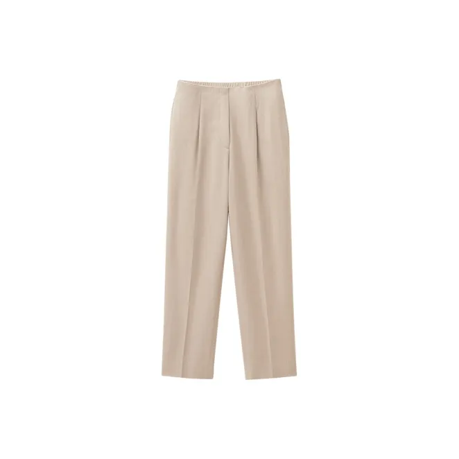 OVV Suit Trousers Women's Oats Solid Color A8-0
