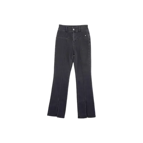 A21 Jeans Women's Black Gray