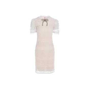 Marie Elie Short-Sleeved Dresses Women's Light Purple